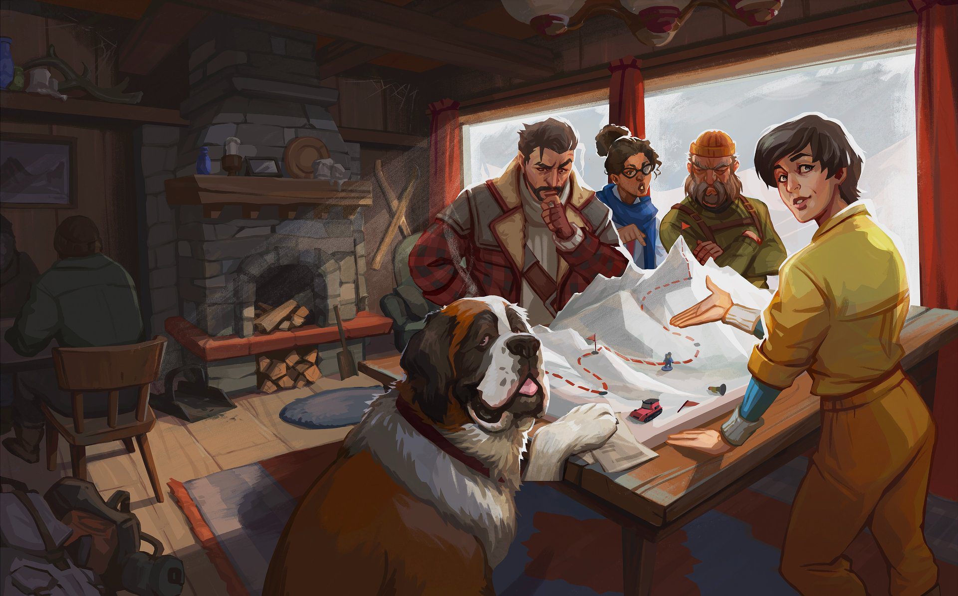 Above the Snow Steam