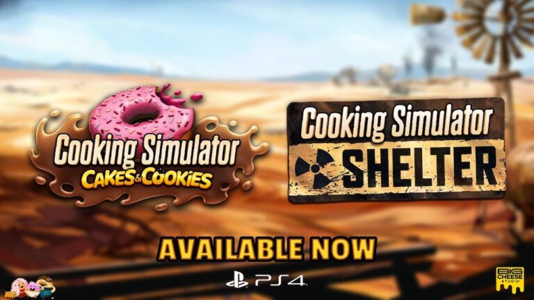 Cooking Simulator DLC Shelter i Cakes & Cookies PlayStation