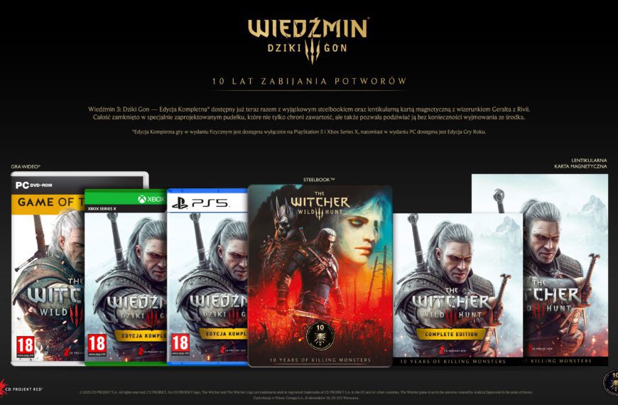Wiedźmin 3 Dziki Gon wydanie jubileuszowe