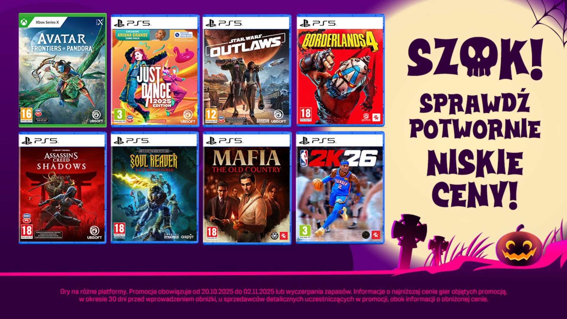 Cenega uruchamia halloweenową promocję – pudełkowe wydania w niższych cenach