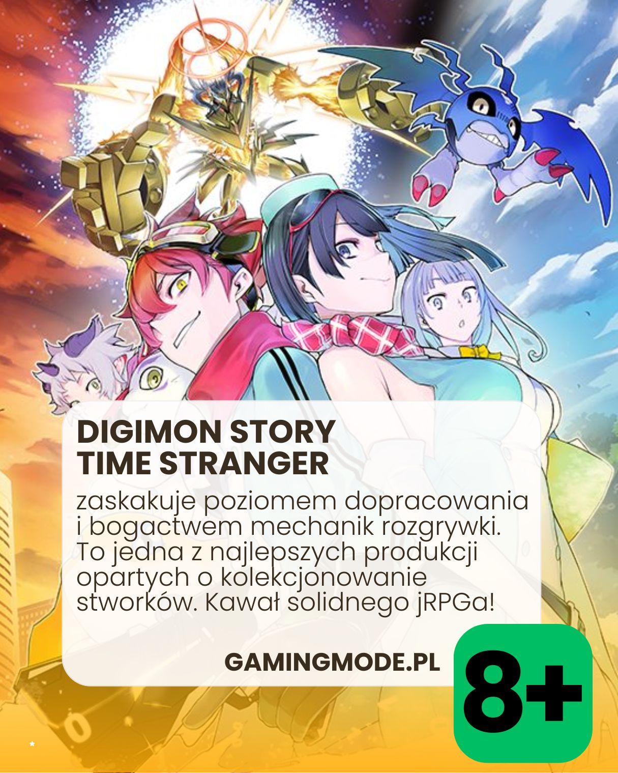 Opinia o grze Digimon Story Time Stranger