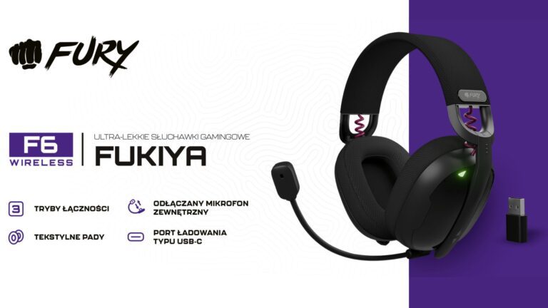 Fury F6 Wireless mogą stać się idealnym prezentem pod choinkę