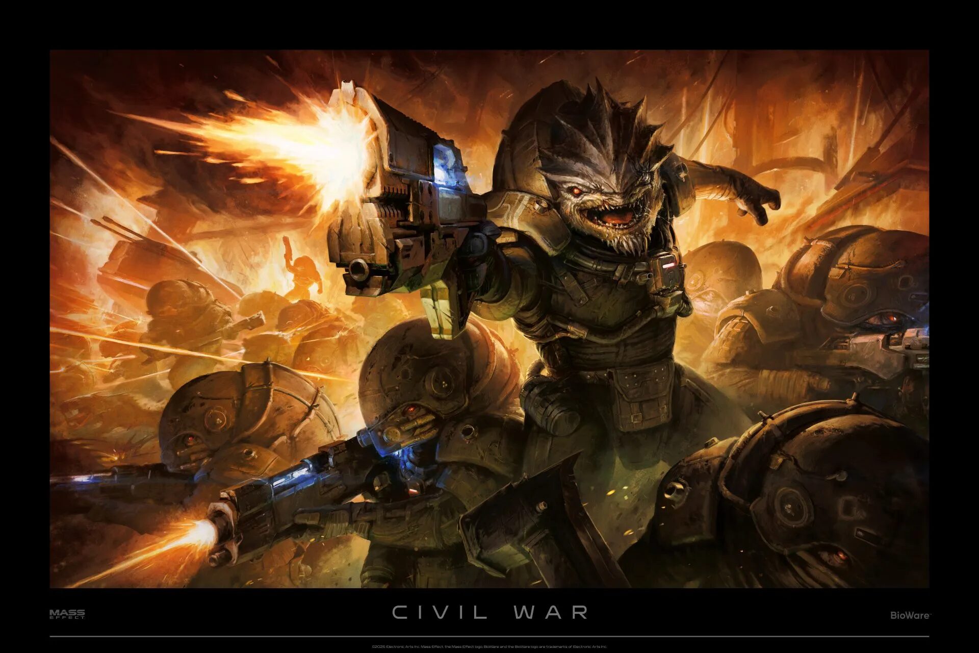 Obraz Civil War z Mass Effect N7 Day