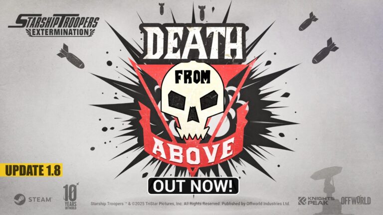Co przynosi łatka 1.8 do Starship Troopers: Extermination?