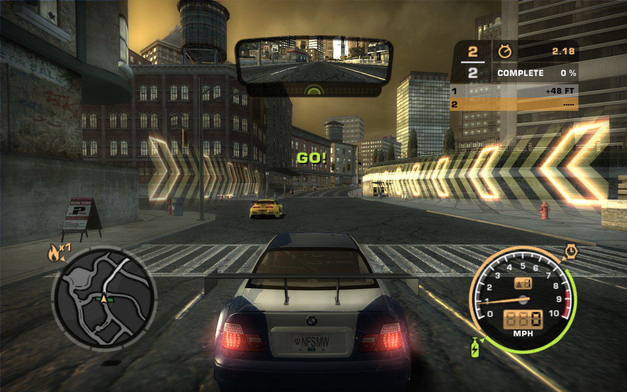 Need for Speed Most Wanted – unmodded textures